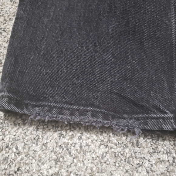 A&F High Rise Jeans with Criss Cross Waistband - Picture 6 of 13